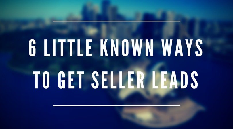 6 Little Known Ways To Get Seller Leads As A Realtor | REH Real Estate